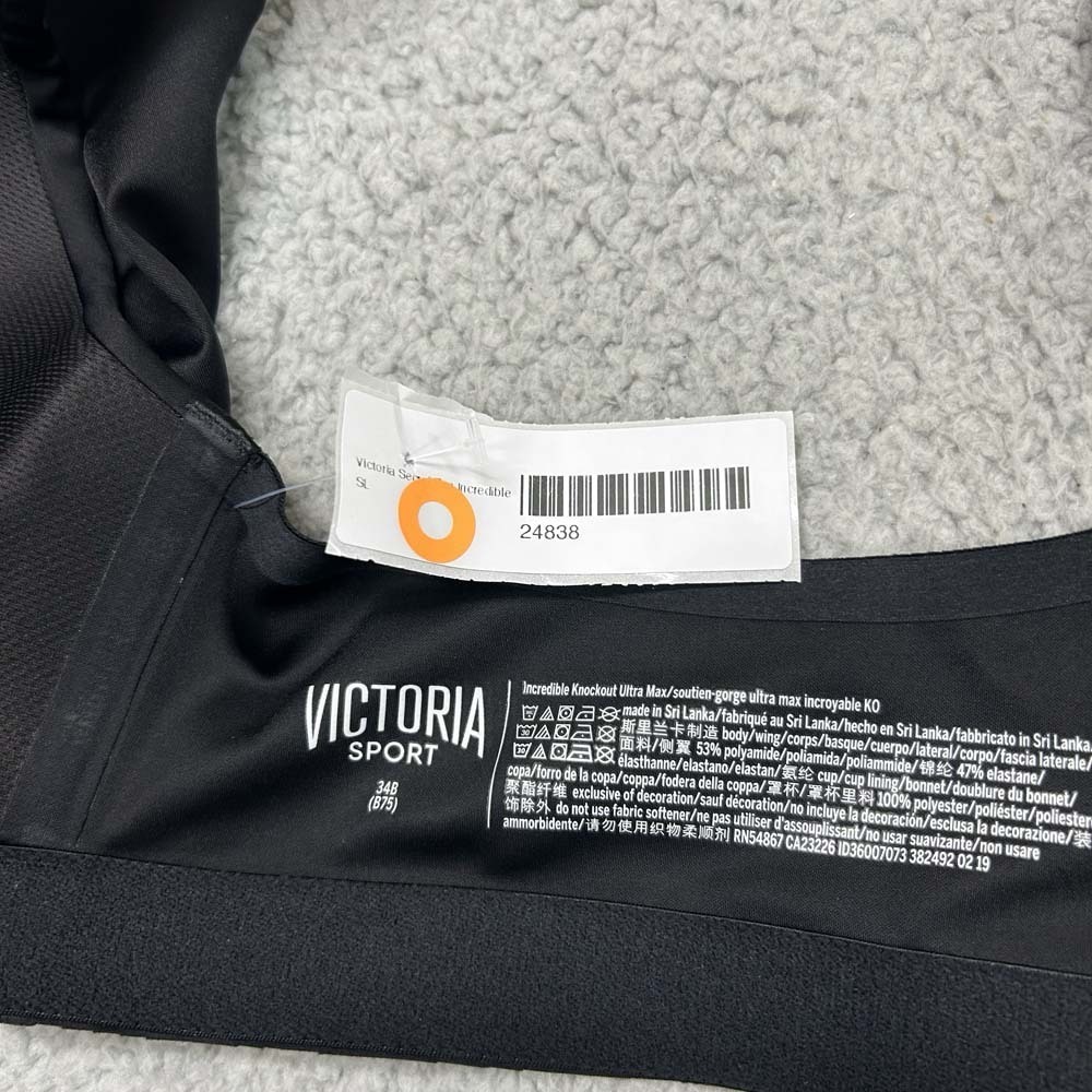 Victoria Secret Bra 34B Sports Bra Incredible Knockout Ultra Max - Picture 7 of 7